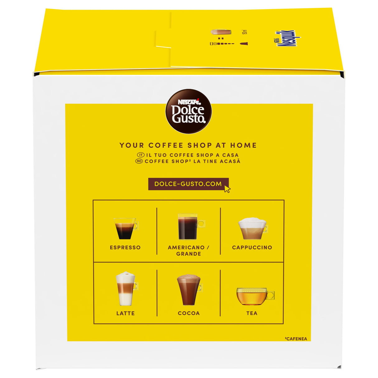 Nescafé Dolce Gusto Nestlè Nesquik bevanda al cioccolato - 16 Capsule per Dolce Gusto