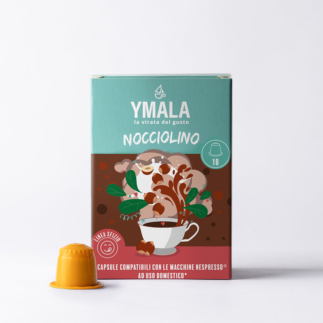 Ymala 10 Capsule Nespresso - Nocciolino