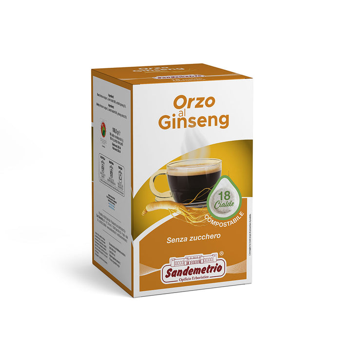 Sandemetrio Orzo al Ginseng - 18 cialde ESE 44mm