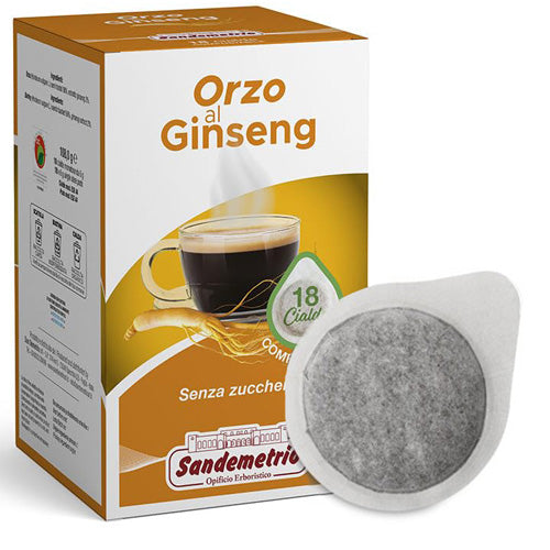 Sandemetrio Orzo al Ginseng - 18 cialde ESE 44mm