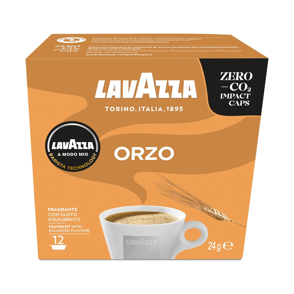 12 Capsule Originali Lavazza A Modo Mio - Orzo