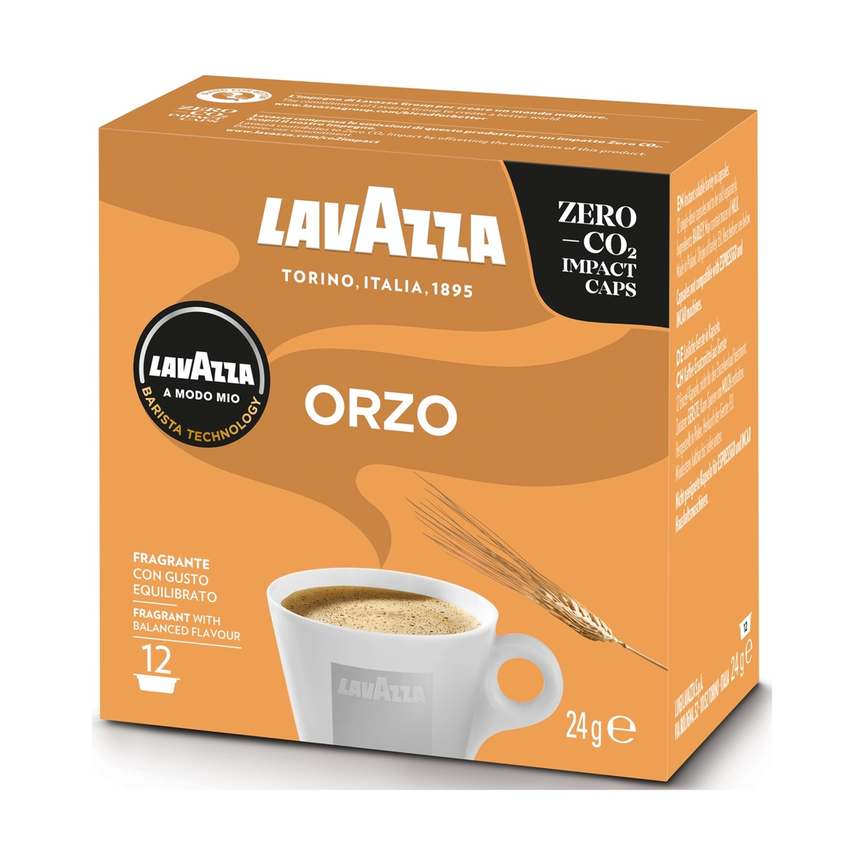 12 Capsule Originali Lavazza A Modo Mio - Orzo