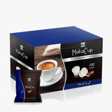 100 Capsule Compatibili Domo, Termozeta ed Espresso Cup Pop Caffè - Moka Cup Cremoso