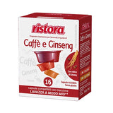 16 Capsule Compatibili Lavazza A Modo Mio Ristora - Caffè e Ginseng