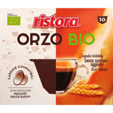 10 Capsule Ristora Orzo Biologico per Nescafè Dolce Gusto