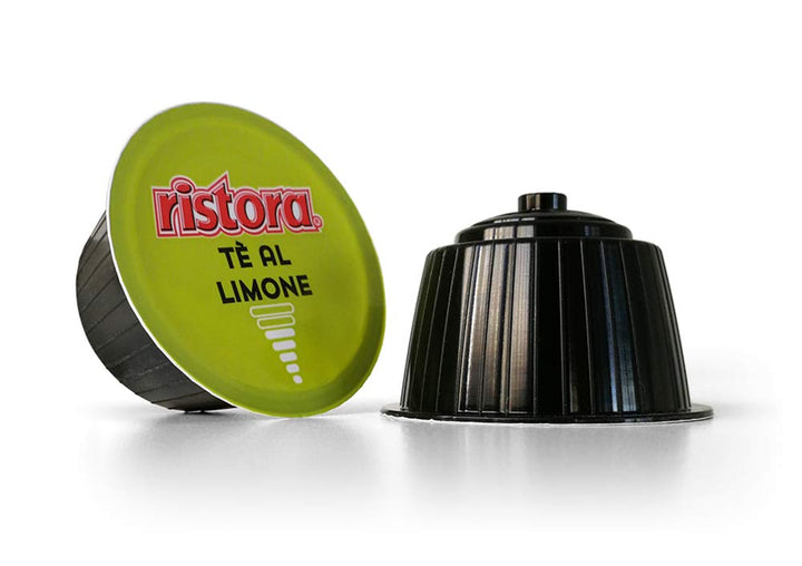 10 Capsule Ristora Tè al Limone compatibili con Nescafé Dolce Gusto