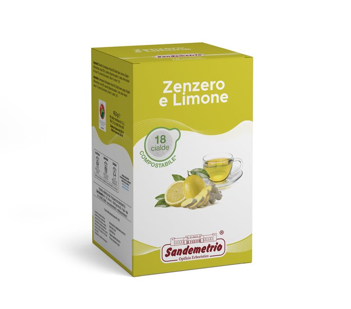 18 Cialde Sandemetrio Compatibili Ese 44mm Zenzero E Limone