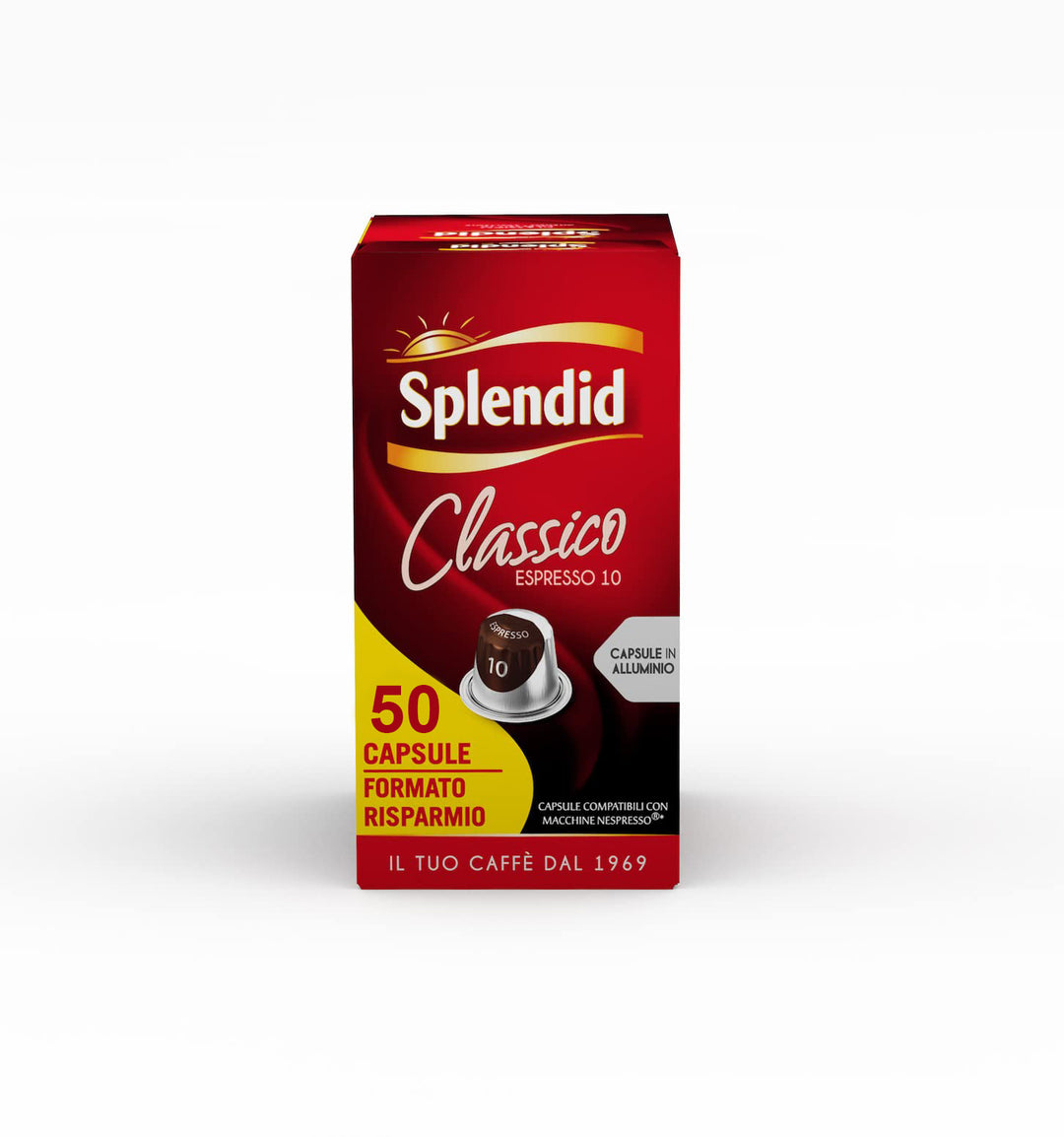 50 Capsule Splendid Classico – Compatibili Nespresso
