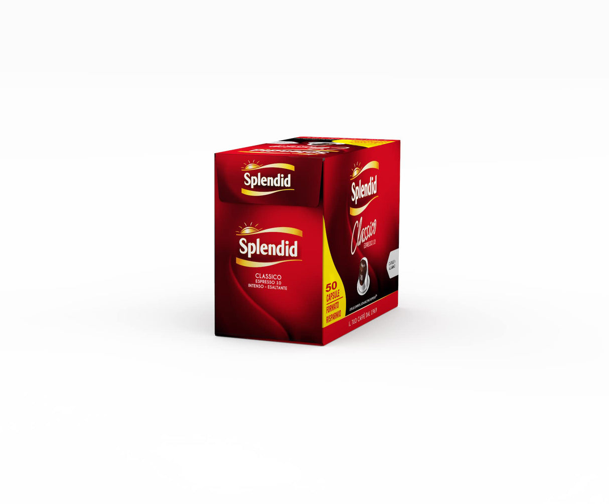 50 Capsule Splendid gusto Classico – Compatibili con Nespresso