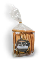 Taralli alle Olive Nere fatti a mano e cotti al Mattone 300 g. Prodotto artigianale pugliese