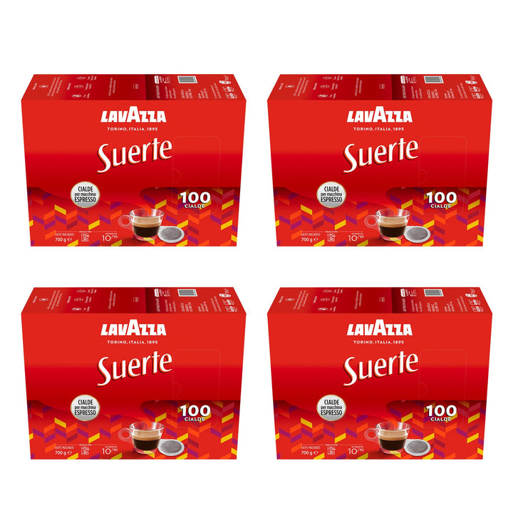 Lavazza Caffè Suerte - 400 Cialde Ese 44mm Confezione Risparmio