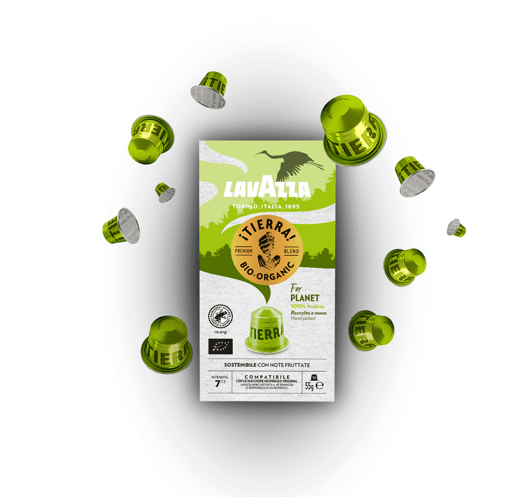 Lavazza ¡Tierra! for Planet - 10 Capsule Lavazza originali per Nespresso