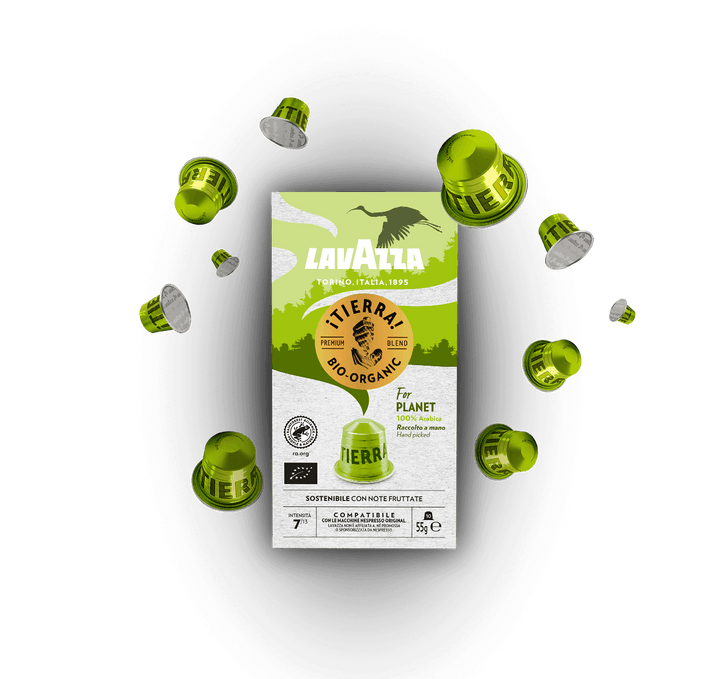 Lavazza ¡Tierra! for Planet - 10 Capsule Lavazza originali per Nespresso