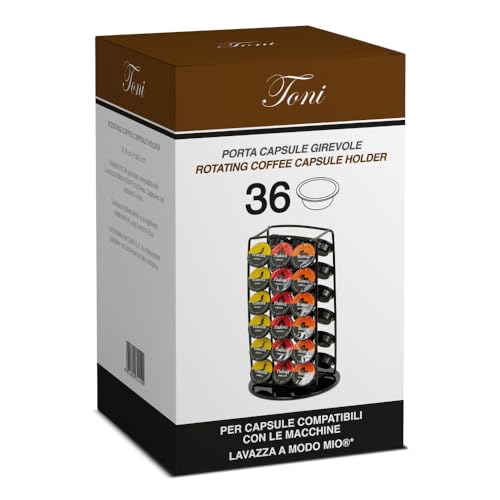 36 Tony - portacapsule per capsule Lavazza A Modo Mio e compatibili