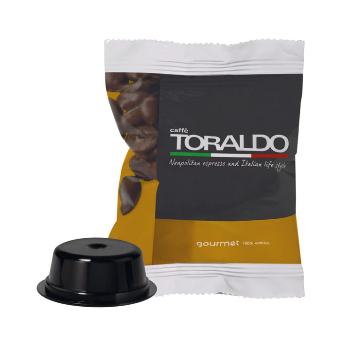 100 Capsule Toraldo Compatibili A Modo Mio Miscela Gourmet 100% Arabica