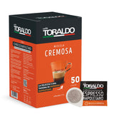 50 Cialde ESE 44 mm Toraldo - Miscela Cremosa