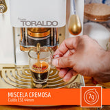 150 Cialde Ese 44mm Toraldo - Miscela Cremosa MAXI