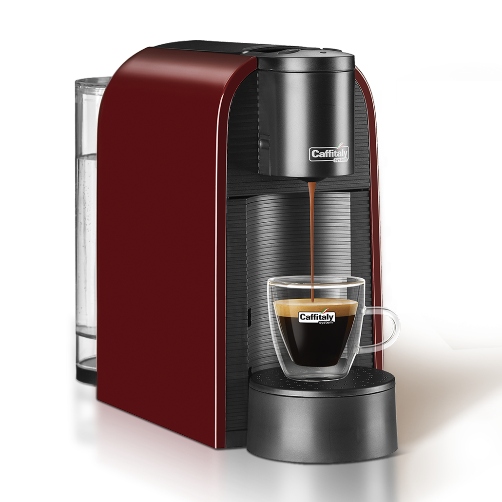 Caffitaly Volta S36 - Macchina da caffè per capsule Caffitaly, compatta e silenziosa