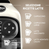 Lavazza A Modo Deséa - Macchina da caffè per Capsule Lavazza A Modo Mio + kit con 72 Capsule