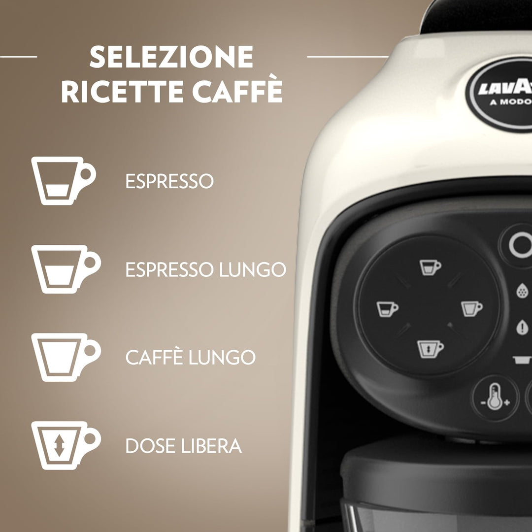 Macchina Lavazza A Modo Deséa + 72 Capsule A Modo Mio